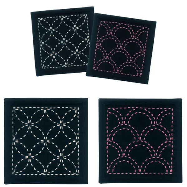 Olympus Thread Sashiko Kit / Seven Treasures Pattern & Blue Wave 262