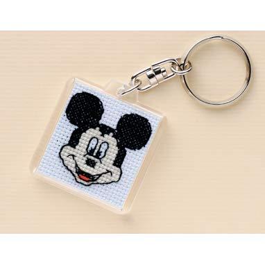 Olimpas Silk Key Ring Embroidery Kit Disney Mickey Mouse KS-63