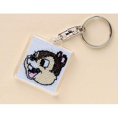 Olimpas Silk Keyring Embroidery Kit Disney Chip KS-69