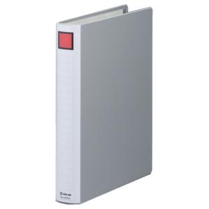 King Jim King File Super Dotch Easy Attach/Detach 300-Sheet Capacity A4 Vertical Gray 2473A-GY