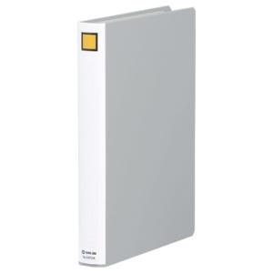 King Jim King File Super Dotch Easy Attach/Detach 200-Sheet Capacity A4 Vertical Gray 2472A-GY