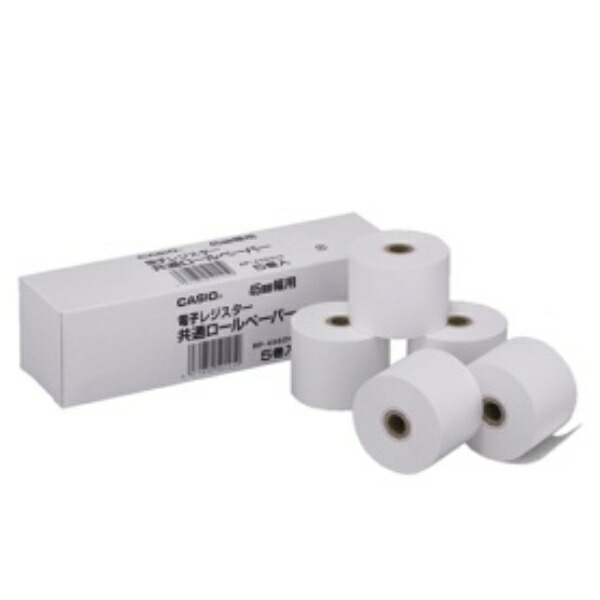 Casio Cash Register Roll Paper, 5-Pack RP-4560X5