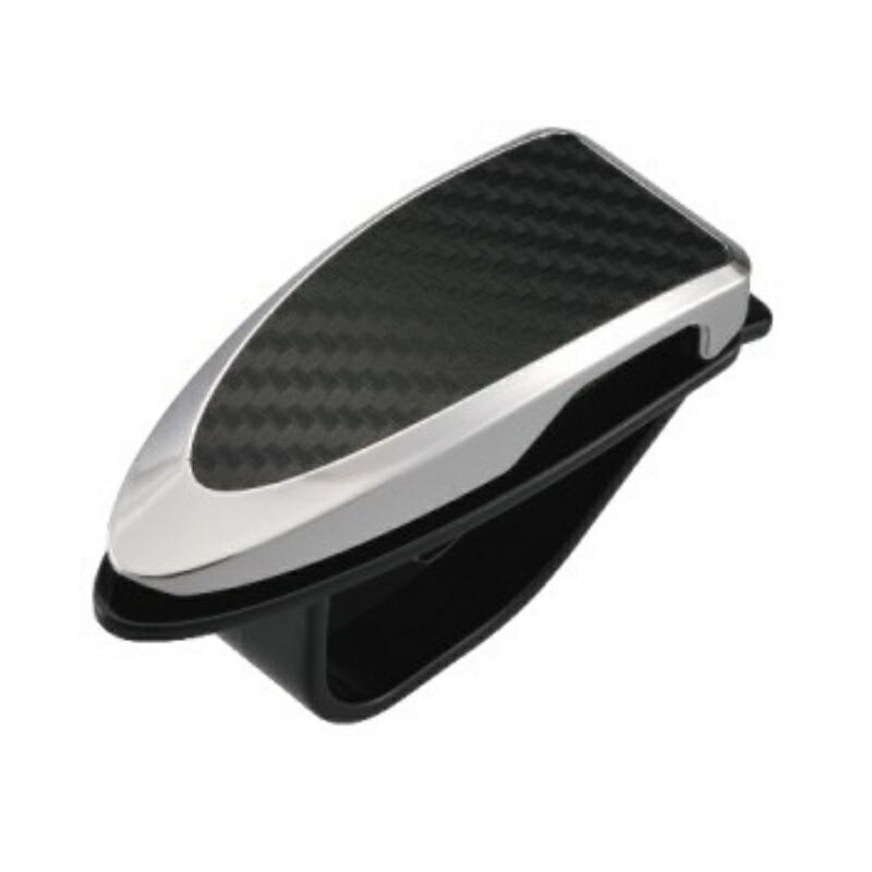 CARMATE Car Storage Sunglasses Clip Carbon-Style DZ212