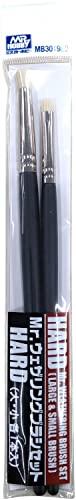 GSI Creos GSI Creos G-Tool Mr. Weathering Brush Set HARD Large & Small (1 each) Hobby Painting Tools MB30