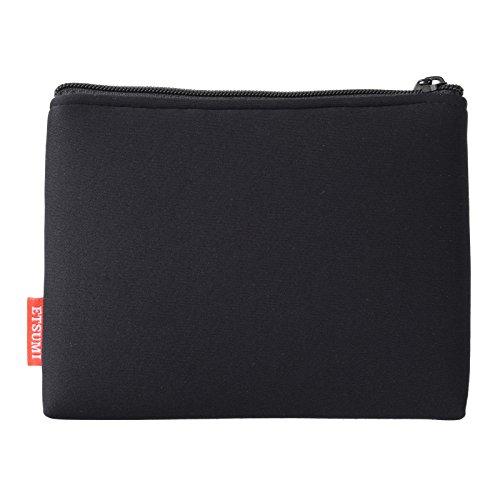 Etsumi PC Case Laptop Case PC Cushion Pouch Small Item Holder S Black VE-2391