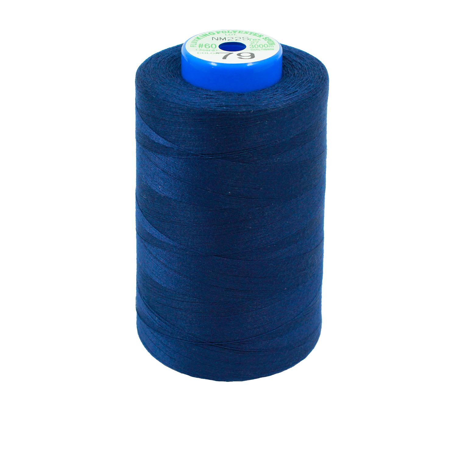 FUJIX Kingspan Spun Sewing Thread No. 60 3000m Roll col.79 4823