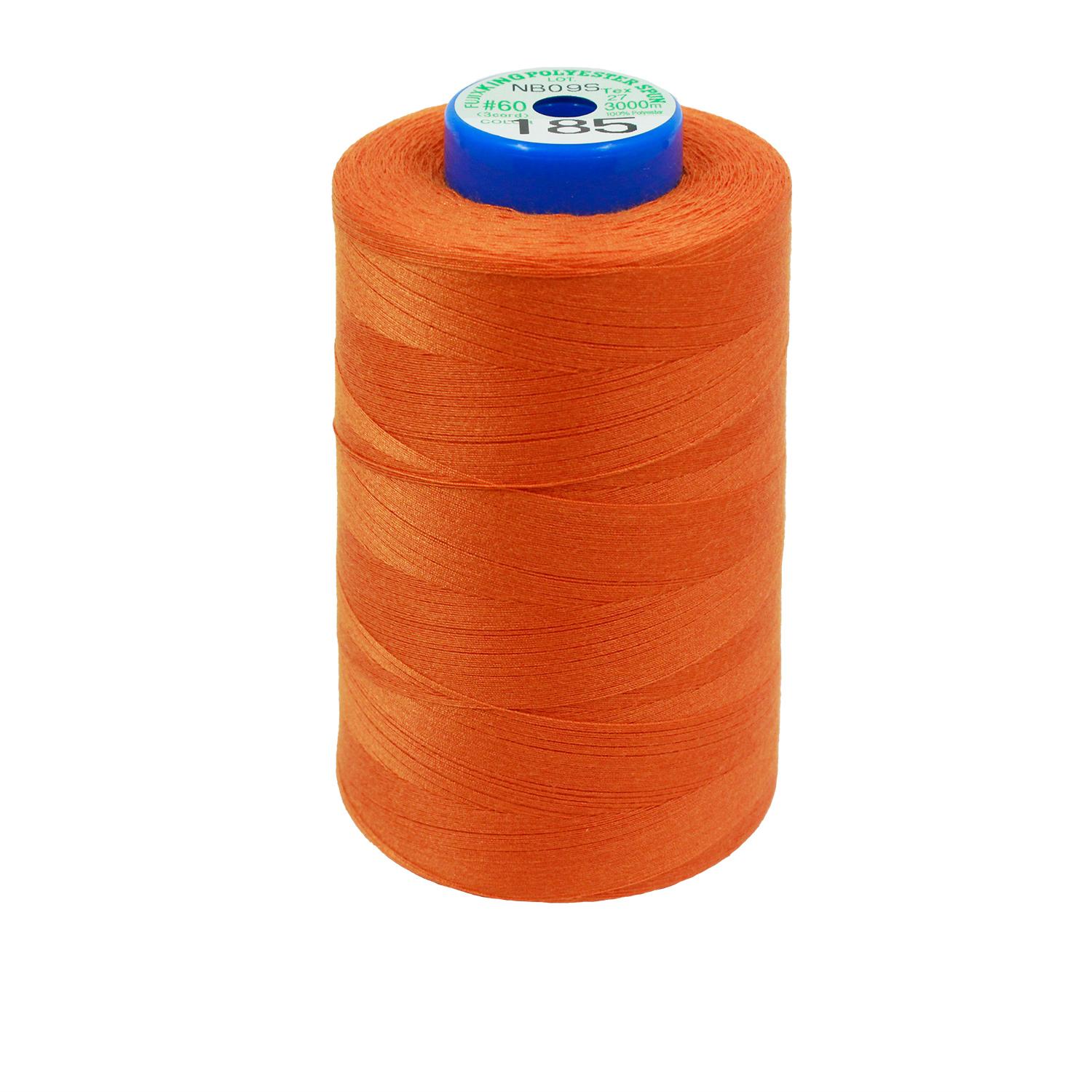 Fujix Kingspan (Polyester Sewing Thread) 60 Count/3000m Spool COL.185
