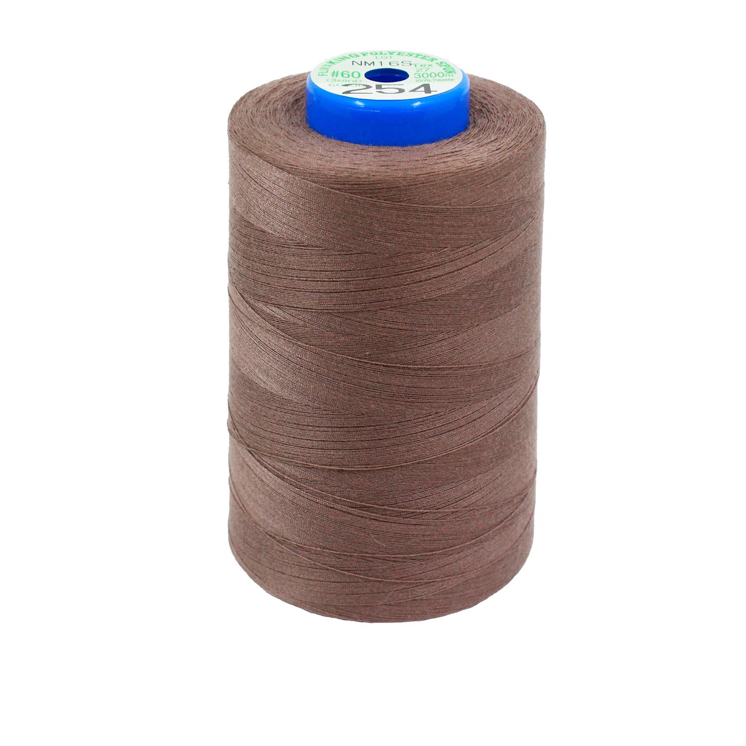 FUJIX Kingspan Spun Sewing Thread No. 60 3000m Roll col.254
