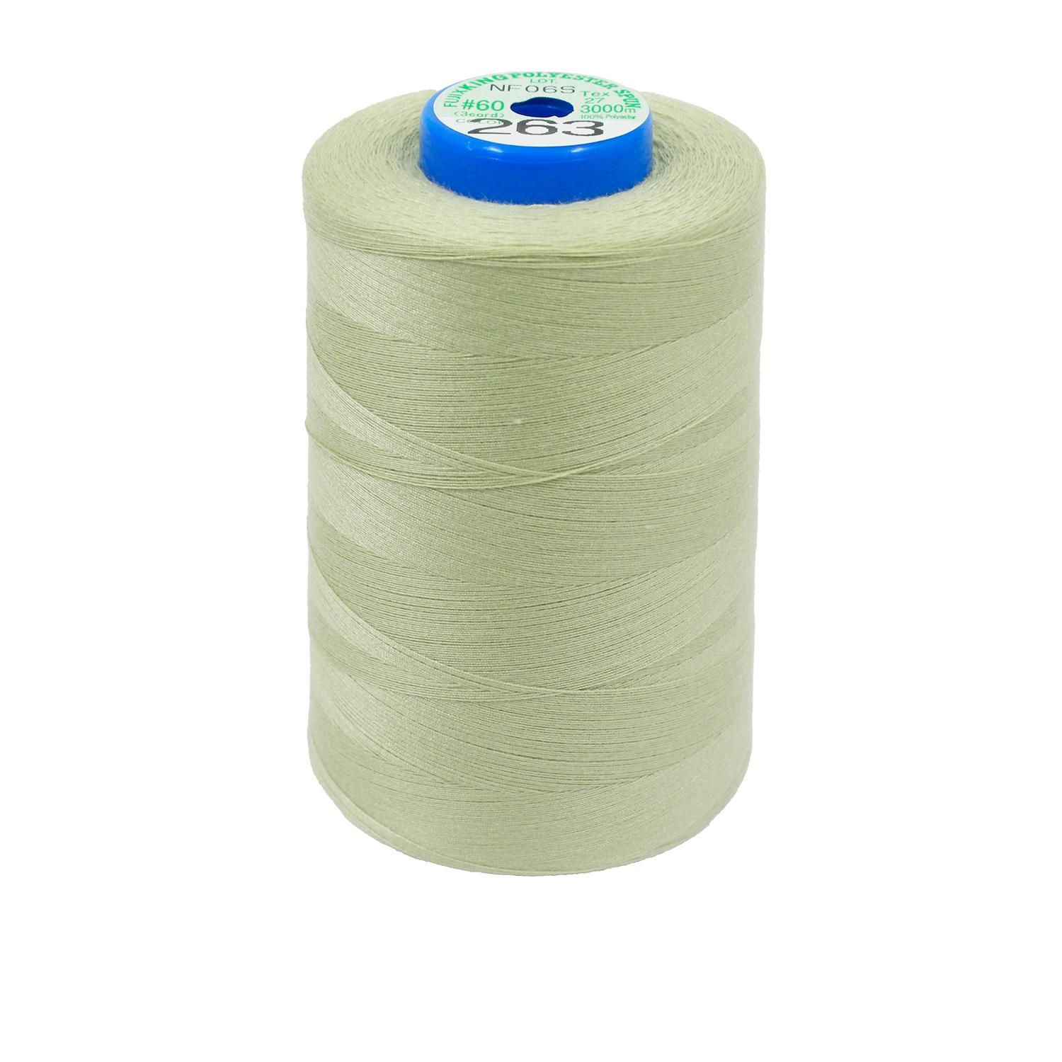 FUJIX Kingspan Spun Sewing Thread No. 60 3000m Roll col.263