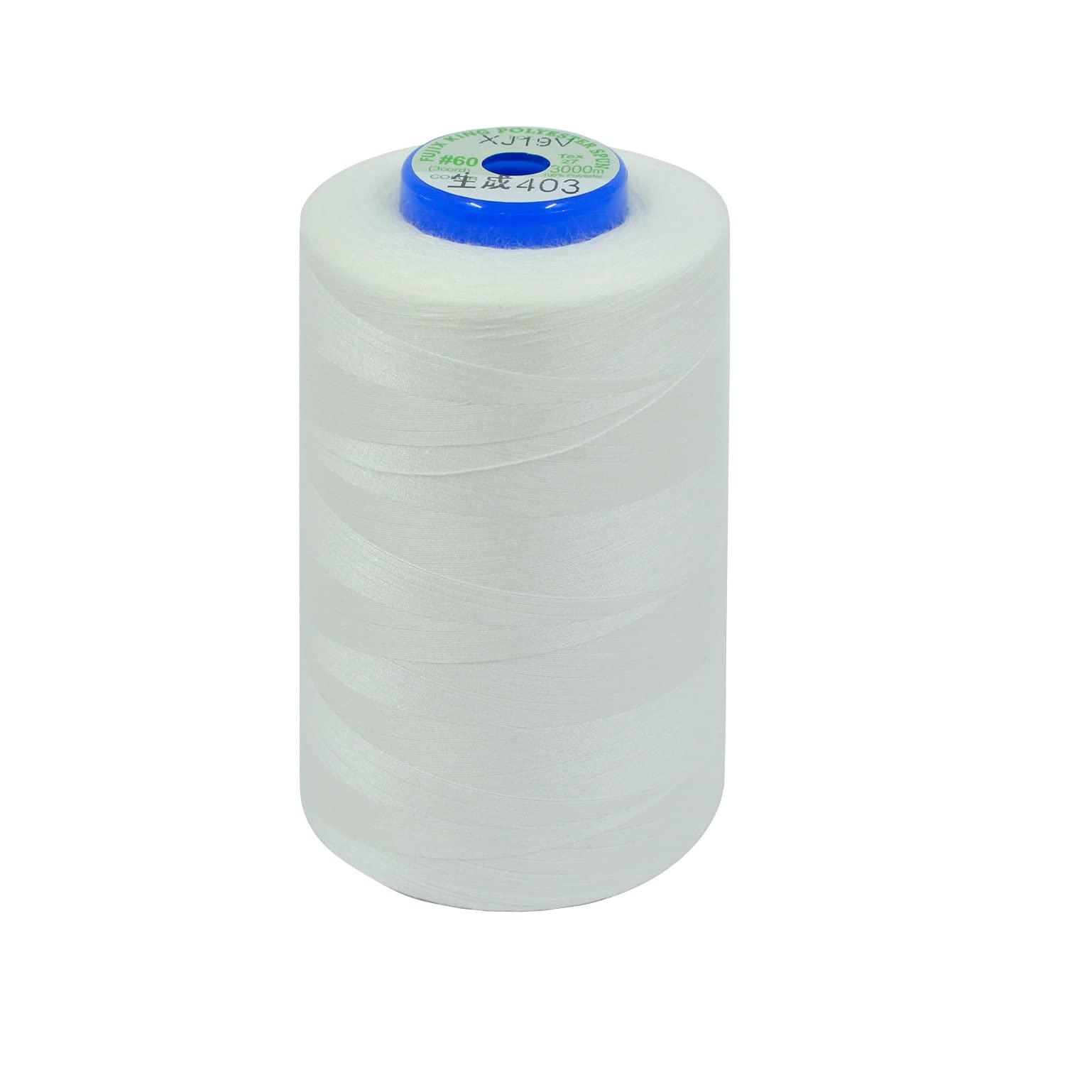 FUJIX Kingspan Sewing Thread No. 60 3000m Spool col.403 Natural 4823