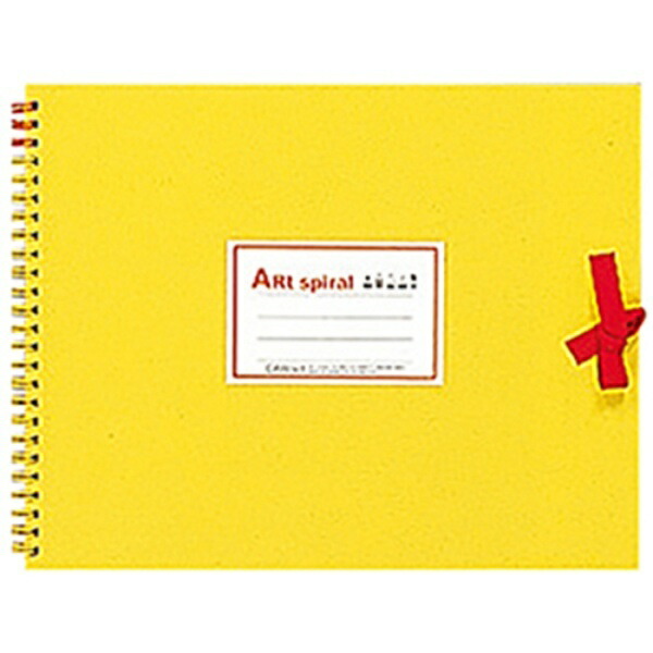 Maruman Sketchbook F3 Art Spiral Drawing Paper Thick Yellow 24 Sheets S313-04