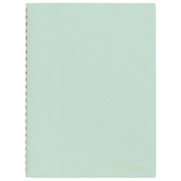 Maruman Sept-Couleur Notebook A5 3mm Grid Ruled 100 Sheets Comfort Mint N768-53