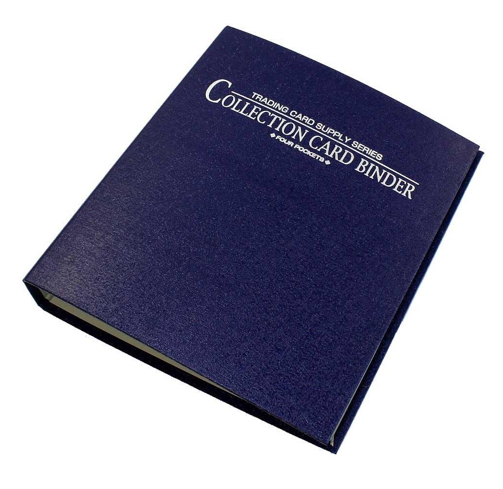 Yanoman Collection Card Binder 4-Pocket Blue