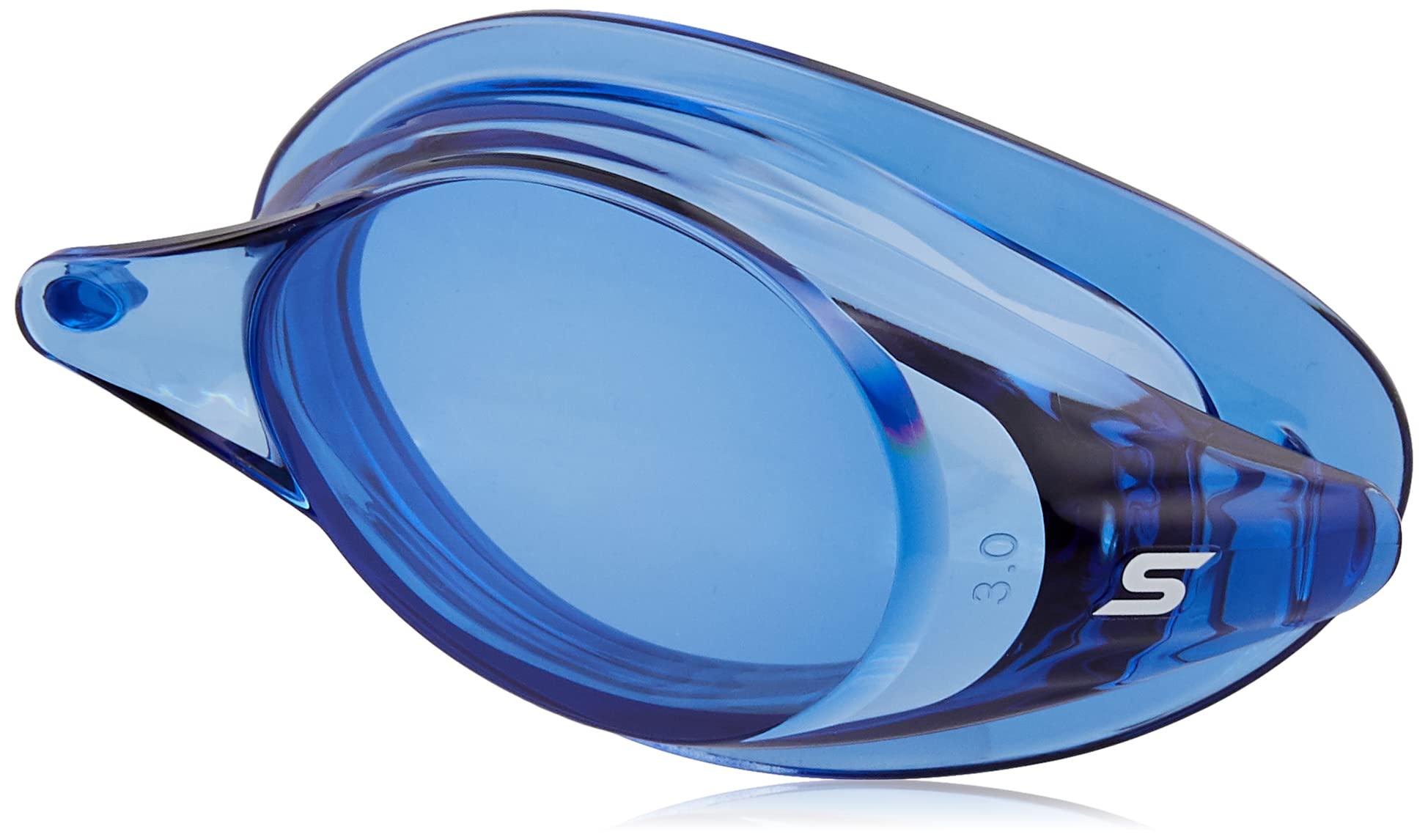 [Swans] Made in Japan Swimming Goggles Prescription Lenses SRCL-7N NAV Navy S-5.00 Racing Non-Cushion Anti-Fog Adult Lens Only WORLD AQUATICS Approved