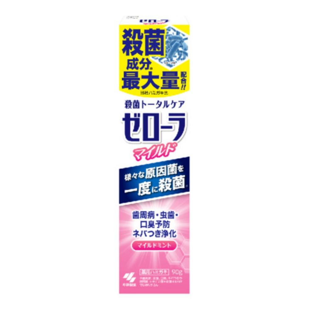 Zerola Mild Mint Antibacterial Total Care Medicated Toothpaste 90g Prevents Gum Disease Medical Mint Kobayashi Pharmaceutical