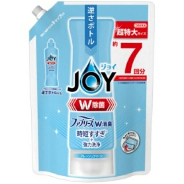 P&G Joy Antibacterial Compact Double Deodorizing Fresh Clean Refill Super Large 910ml 1 Bottle