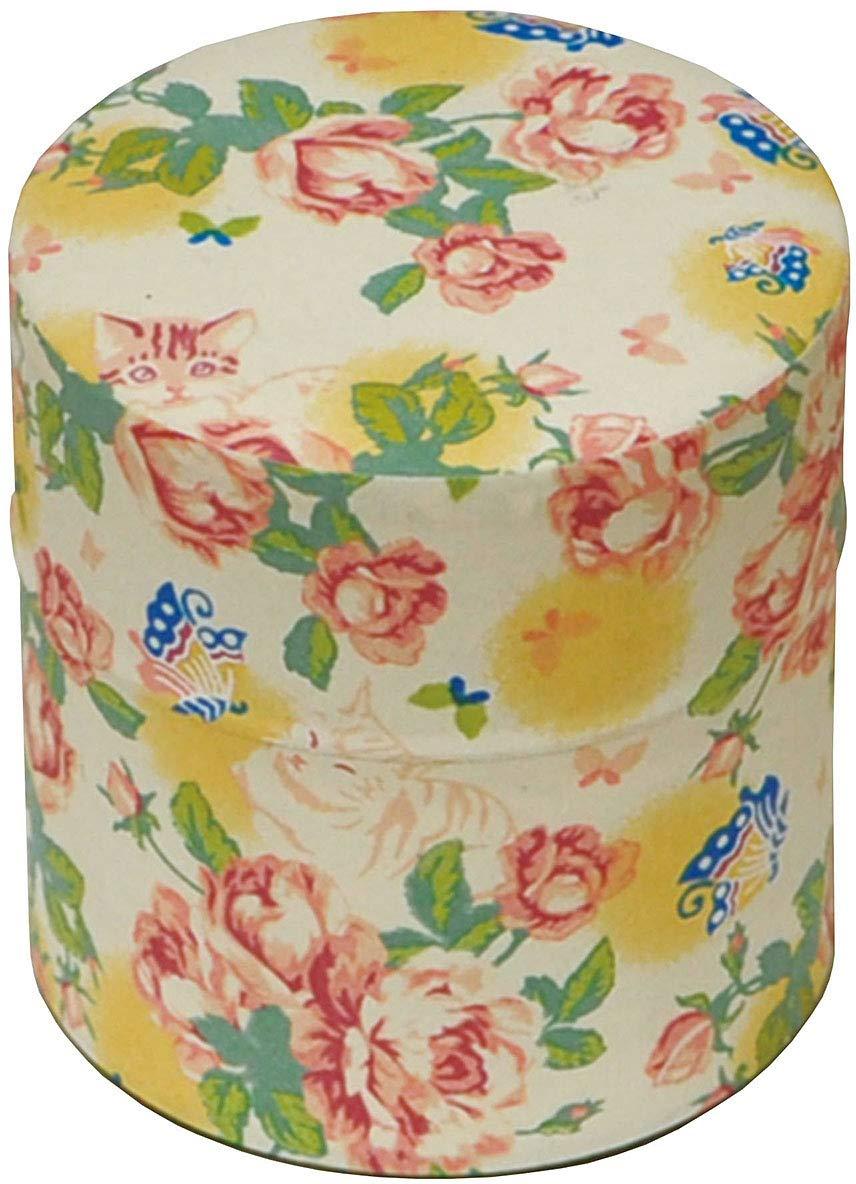 Yamako Tea Canister Pop-Can Cat S 7.5×8×7.5cm 79211