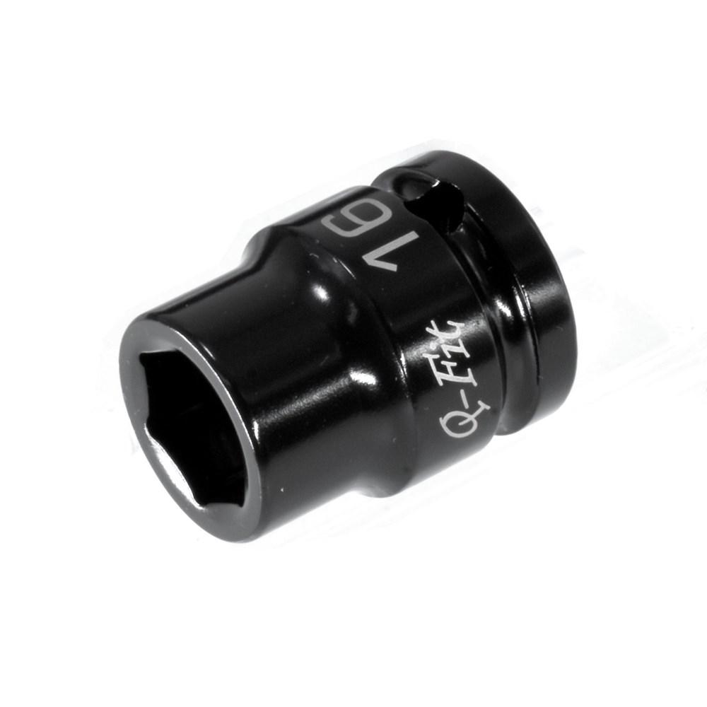 Astro Products Q-Fit 1/2DR Impact Socket 16mm | Impact-Ready Socket for Impact Wrench