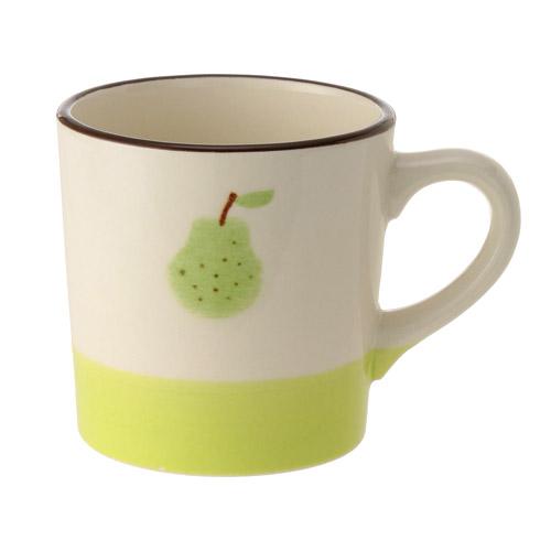 Izawa Corporation A Cup of Happiness Minori Mug Pear Size: Approx. W8.9 H8.9 114873