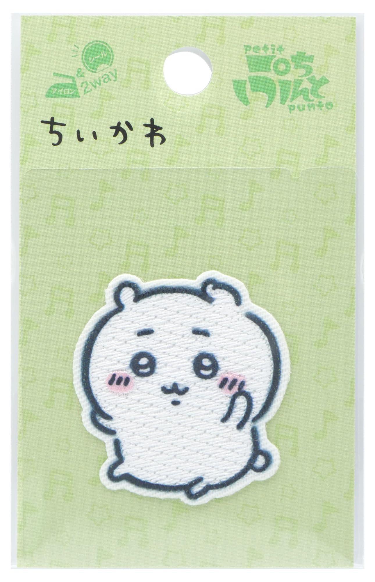 Kokka Chikawa Patch Chikawa 1 Piece Width 37mm x Height 40mm Adhesive/Iron-On Dual-Use GW-2000