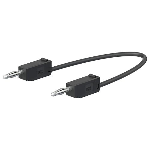 φ2mm/600mm Test Lead (Stack Connection/Black)