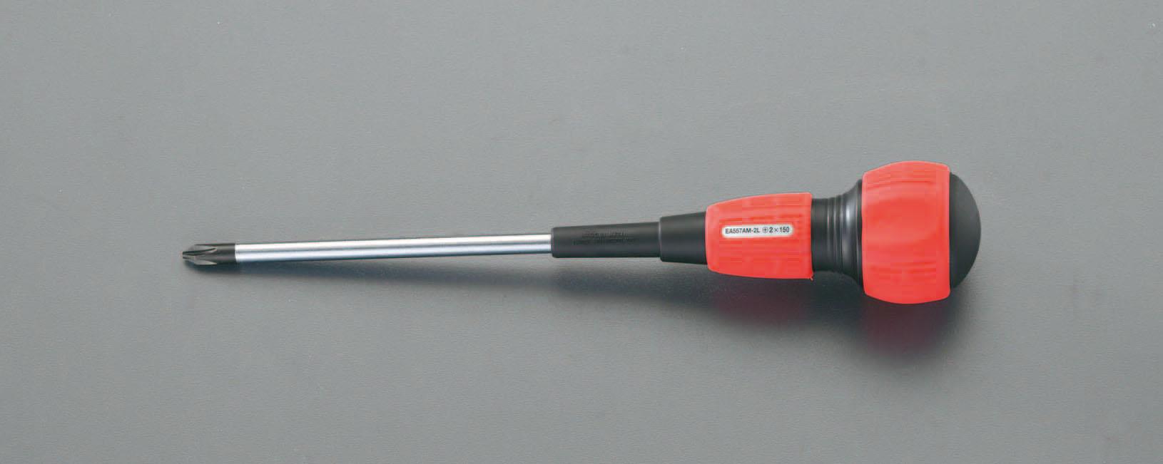 ESCO #3x150mm[+] Screwdriver (Power Grip Denko) EA557AM-3