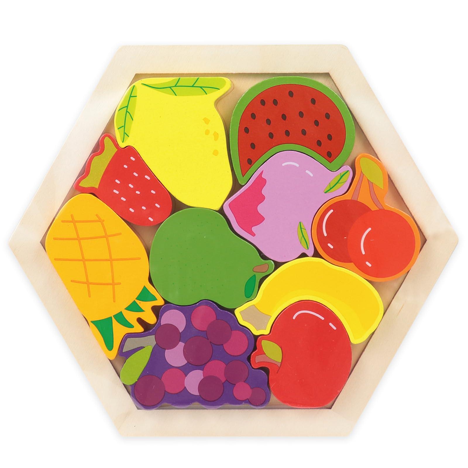Artec MiraTOY Hexagonal Puzzle: Fruit