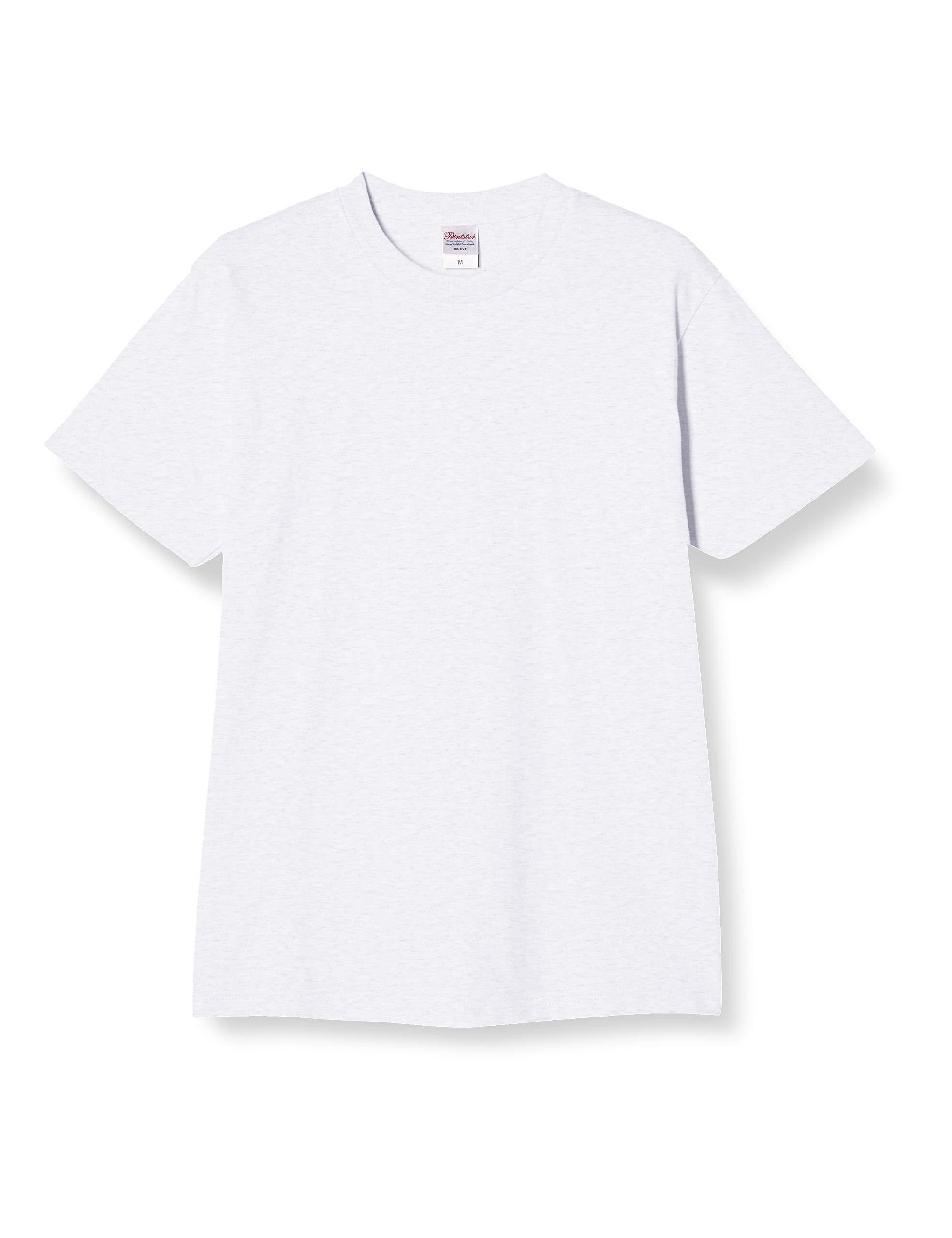 [Printstar] Short Sleeve 5.6 oz Heavyweight T-Shirt 00085-CVT Ash L (Equivalent to Japanese Size L)
