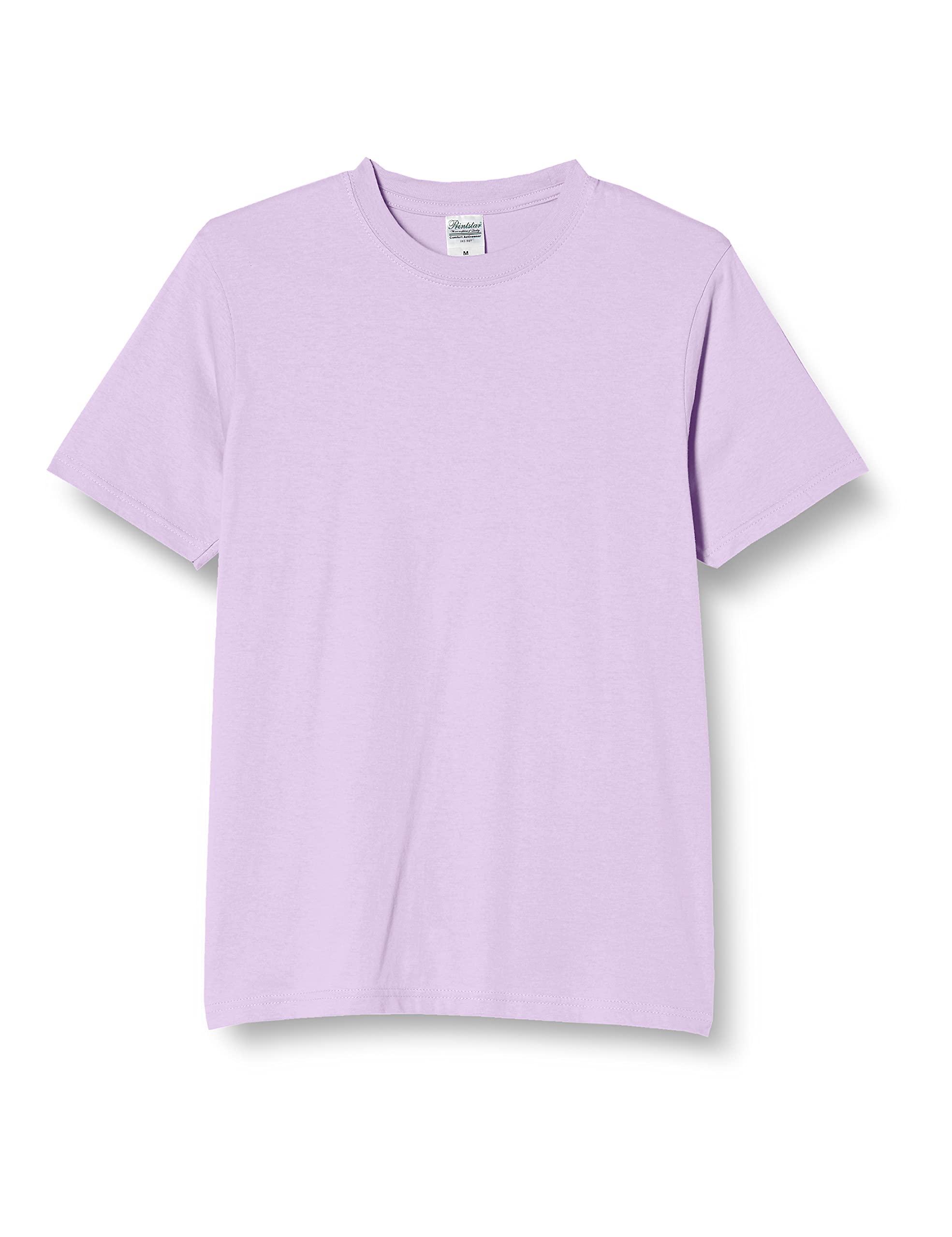 [Printstar] Short Sleeve 4.0 oz Lightweight T-Shirt 00083-BBT [Men's] Light Purple XXL