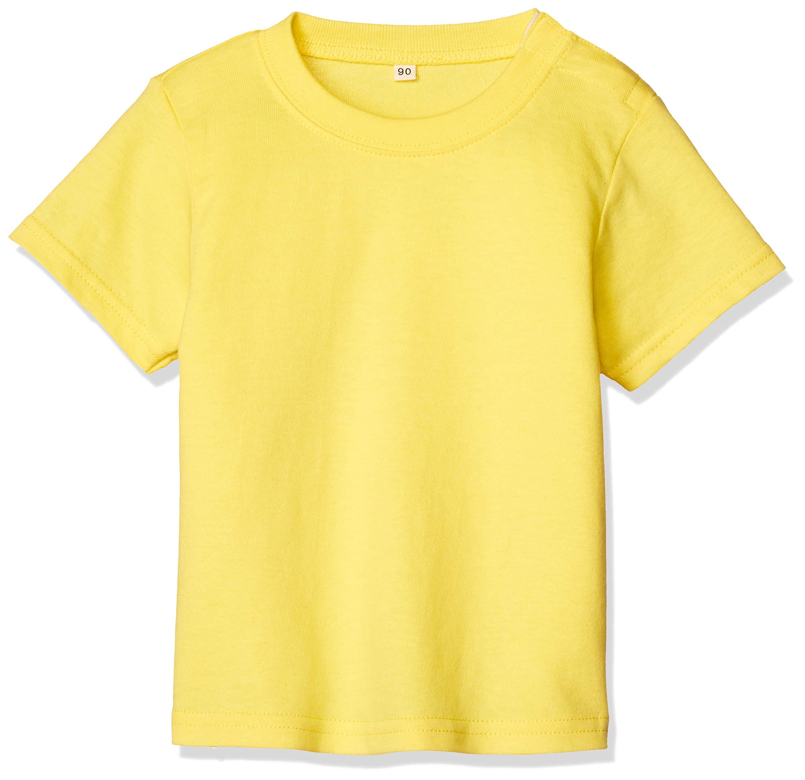 [Printstar] Short-Sleeve 5.6 oz CBT Heavyweight Baby T-Shirt Yellow Japan Size 80cm (Equivalent to Japanese Size 80)