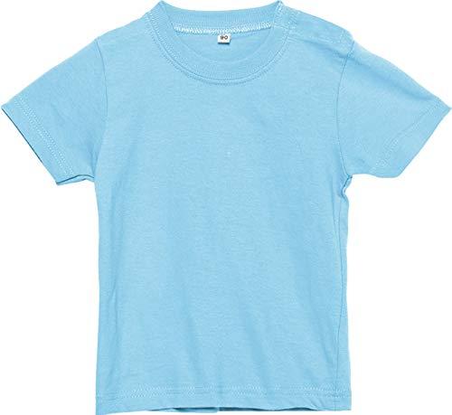 [Printstar] Short-Sleeve 5.6 oz CBT Heavyweight Baby T-Shirt Light Blue Japan 80cm (Equivalent to Japanese Size 80)