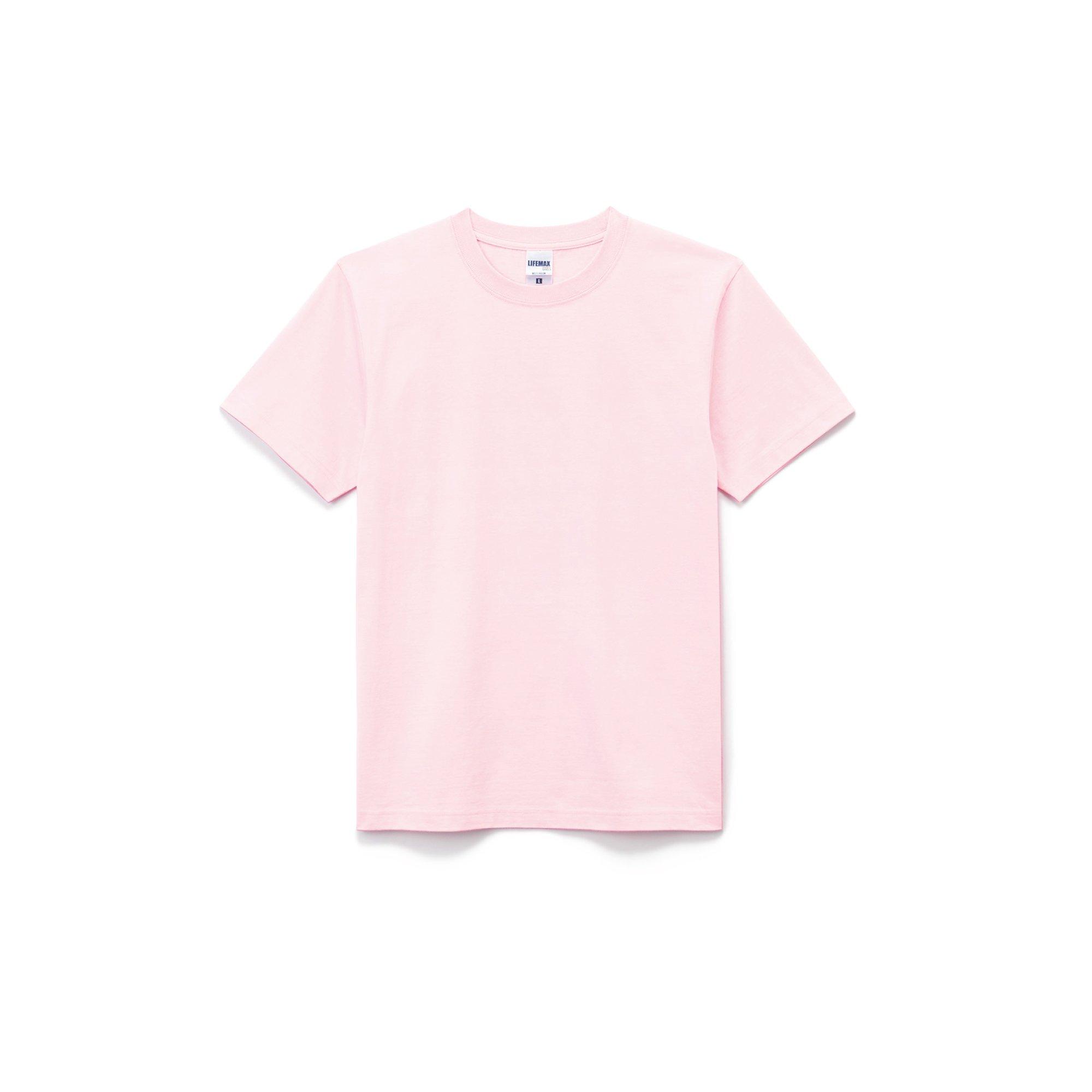 [LifeMax] T-Shirt MS1149 Men's Light Pink S-(Equivalent to Japanese Size S)