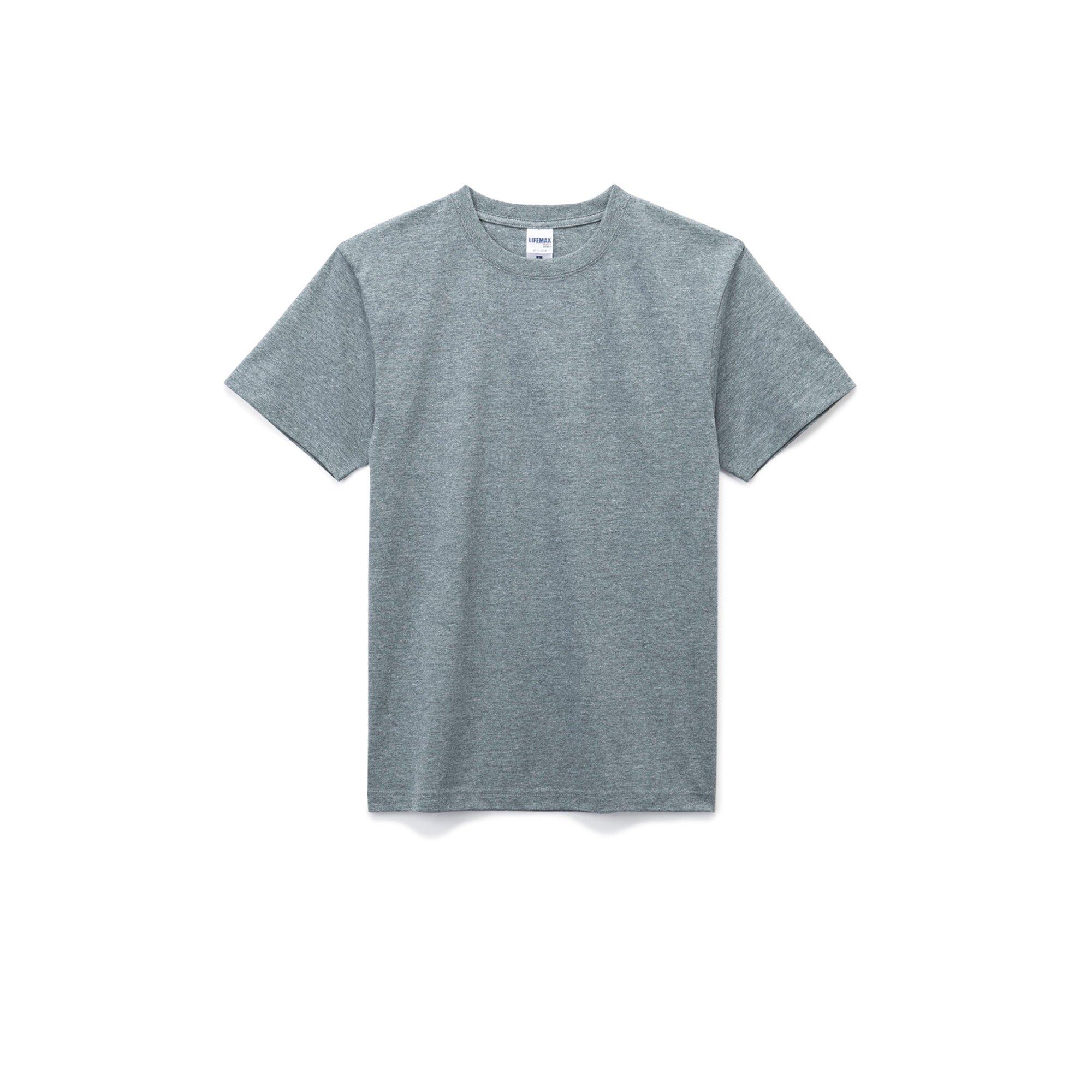 [LifeMax] T-Shirt MS1149 Men's Charcoal Gray XS-(Equivalent to Japanese size XS)