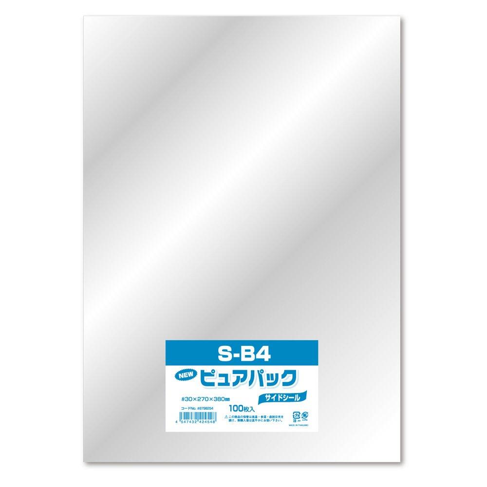Shimojima Esty C Clear Bag Pure Pack S B4 Size 100 Sheets