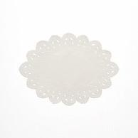 SWAN Lace Paper, Oblong Shape, Size 10, White, 1 Bag