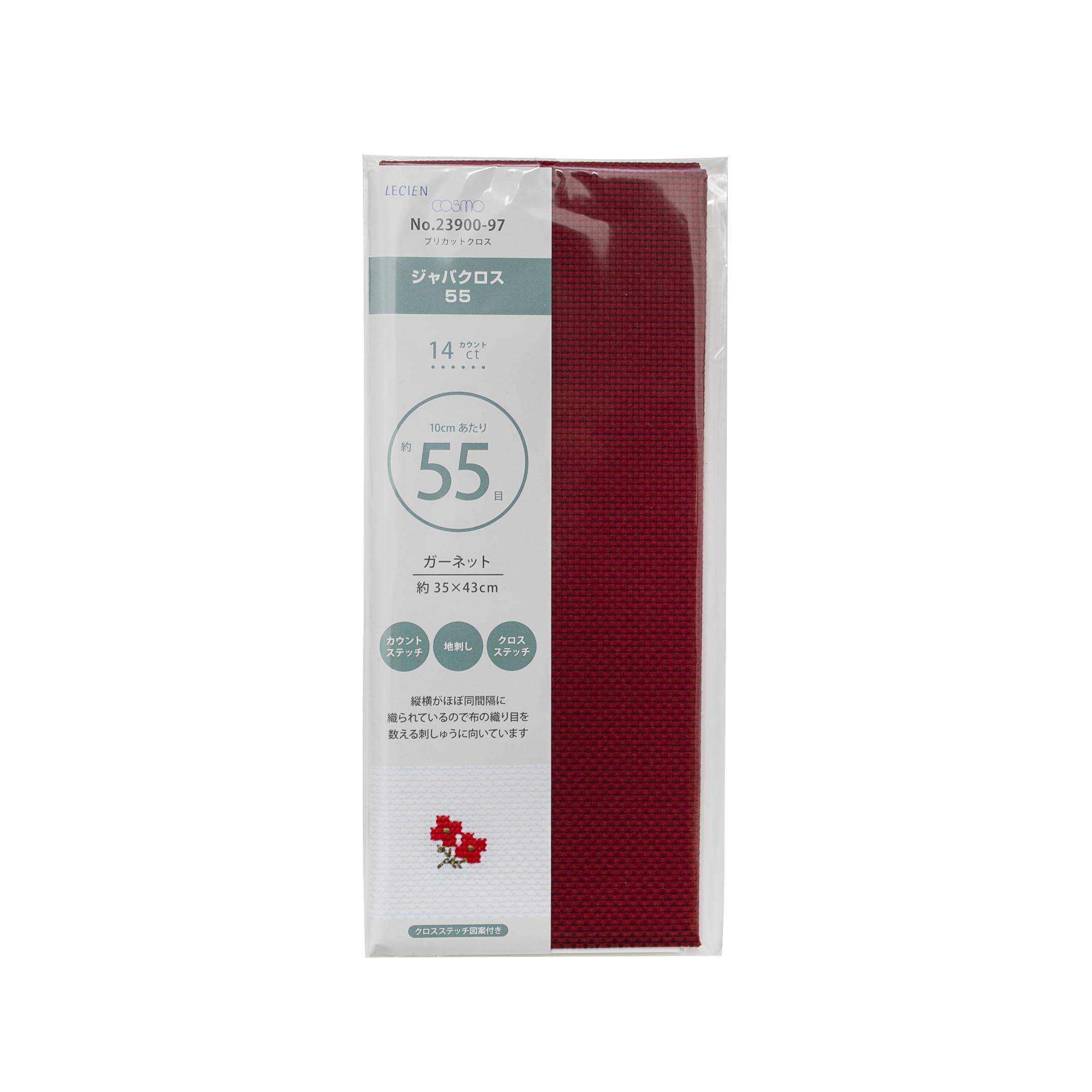 LECIEN Javacross 55 Precut Cloth Garnet 23900-97