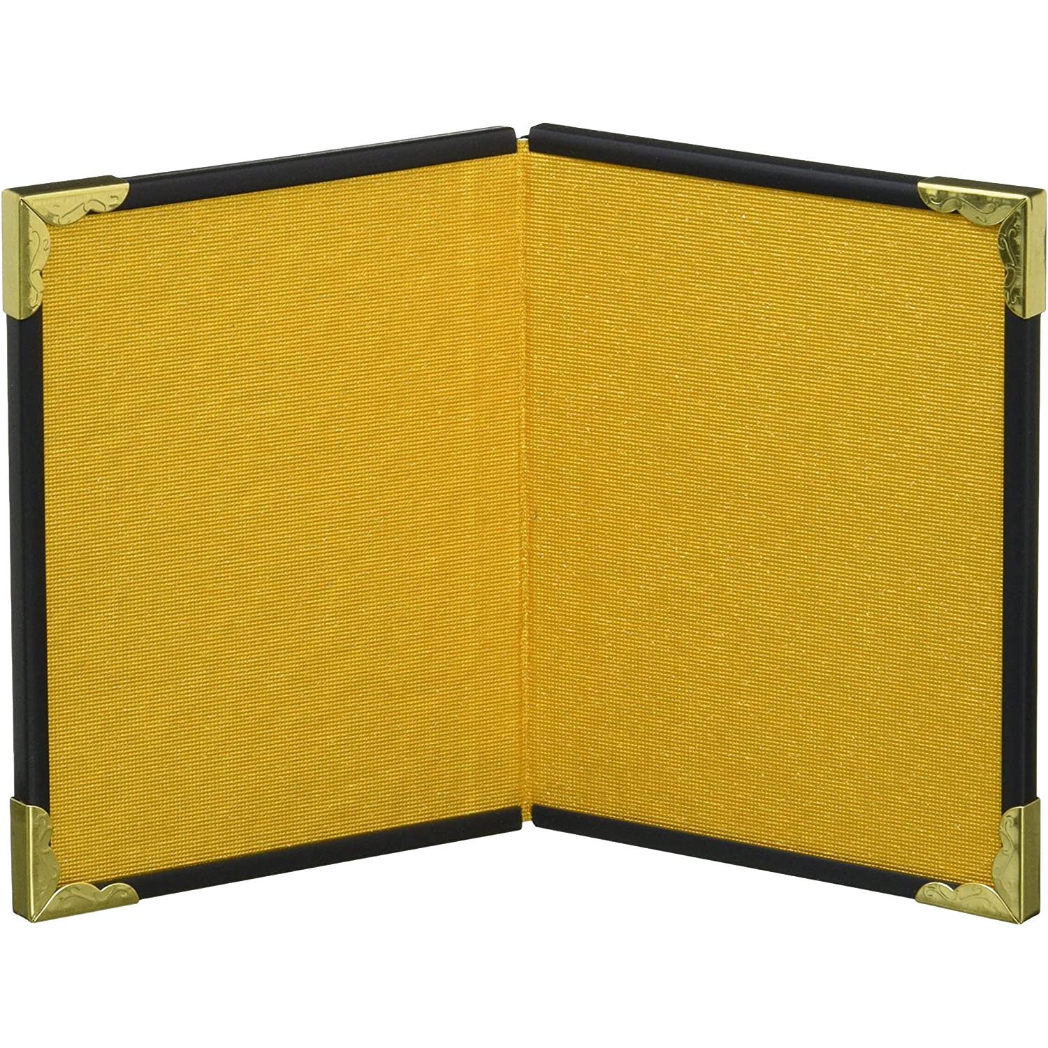 Nippon Chuko NBK Mini Gold Folding Screen, Four-Panel H9xW7cm S10-8