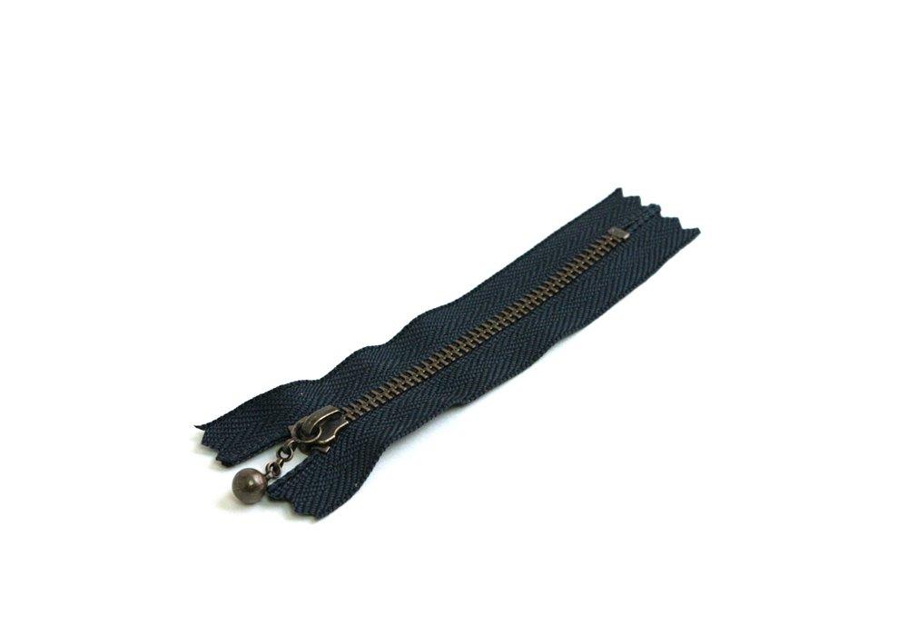 Y.K.K. Snap Fastener 14cm 10-Pack Navy 3GKB14-560