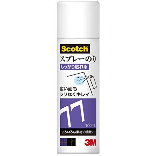 3M Scotch Spray Glue 77 Mini Can 100ml S/N 77 MINI 100ML
