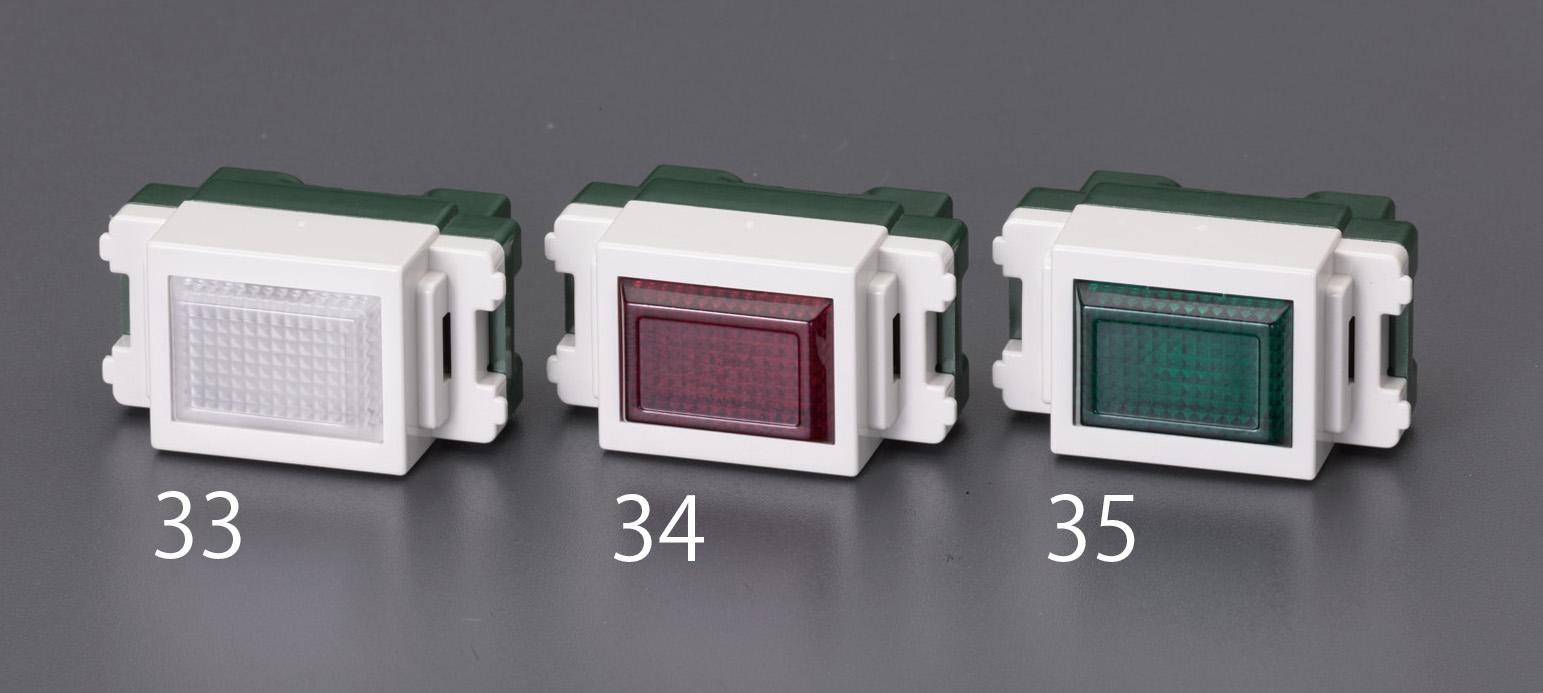 100V/0.15W Pilot Lamp (Voltage Detection Type, Green)