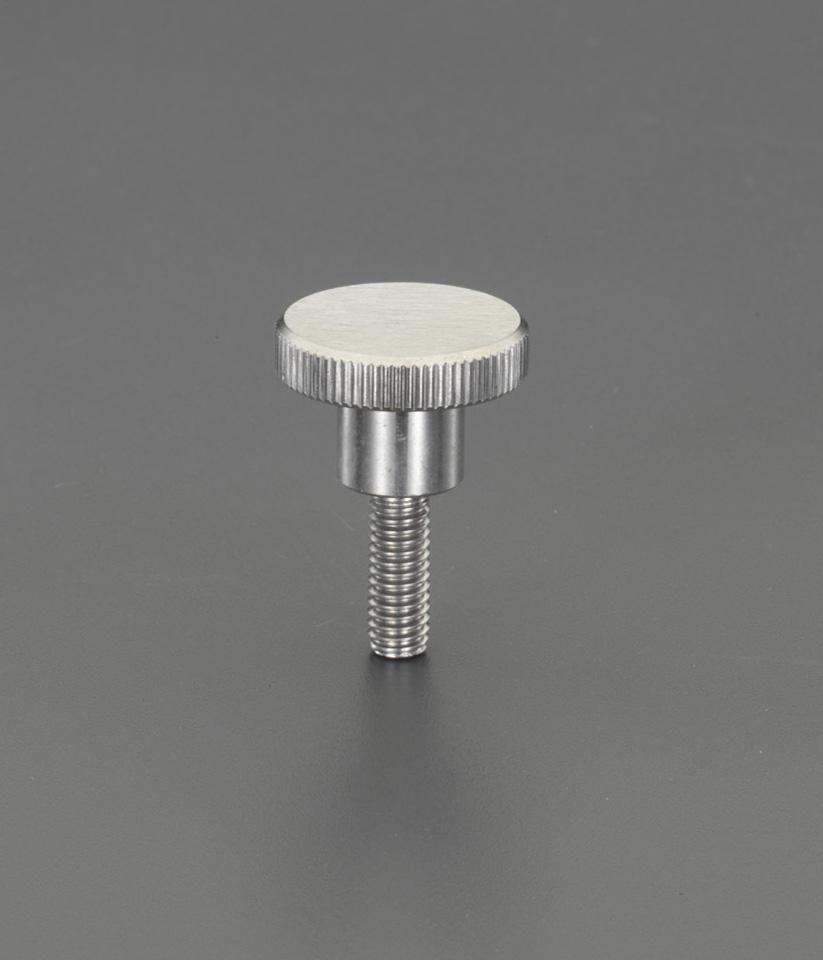 M5x20mm / φ20mm knurled knob (male thread / stainless steel)