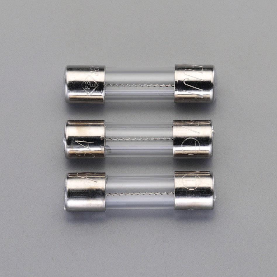 125V x 4.0A / φ6.4mm Tube Fuse (Semi-Time-Lag Type / 3-Pole)