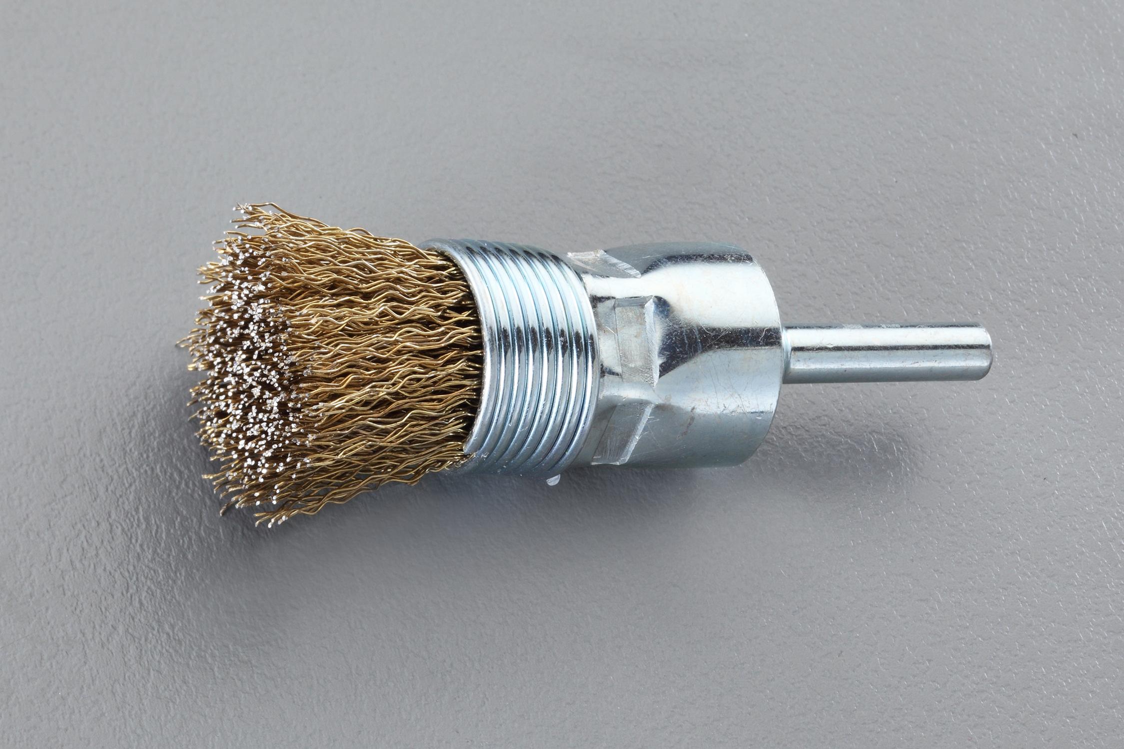 ESCO 25mm/6mm Shaft Mounted Brush (End Type/Steel) EA819BM-113