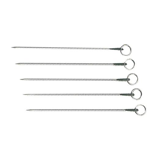ESCO 185mm Stainless Steel Round Skewers for Barbecue / 5-Piece Set EA912GA-23