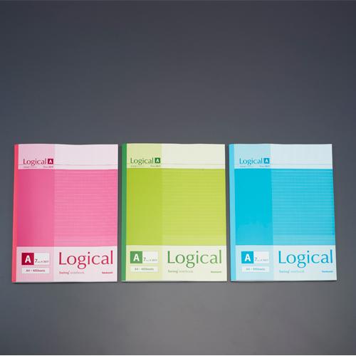 ESCO 7mm Ruled A4 Notebook (40 pages/3 books) EA762GC-186