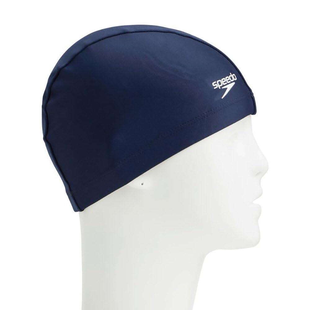Speedo Swim Cap Tricot Cap Swimming Unisex SE12070 Navy Blue FREE