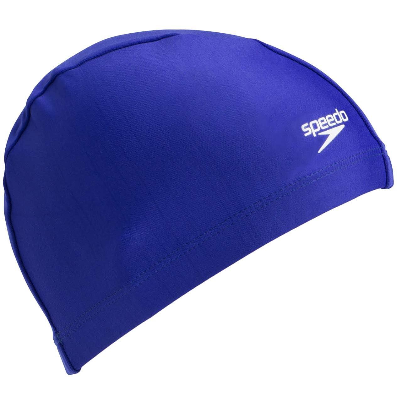 Speedo Swim Cap Tricot Cap Swimming Unisex SE12070 Royal Blue FREE
