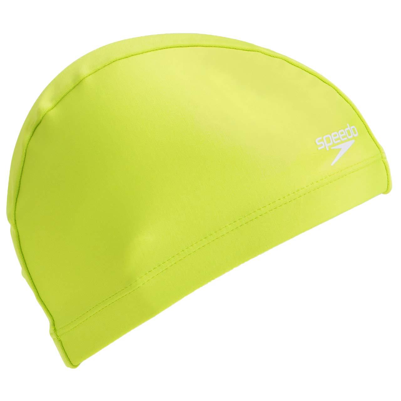 Speedo Swim Cap Tricot Cap Unisex SE12070 Clear Green FREE