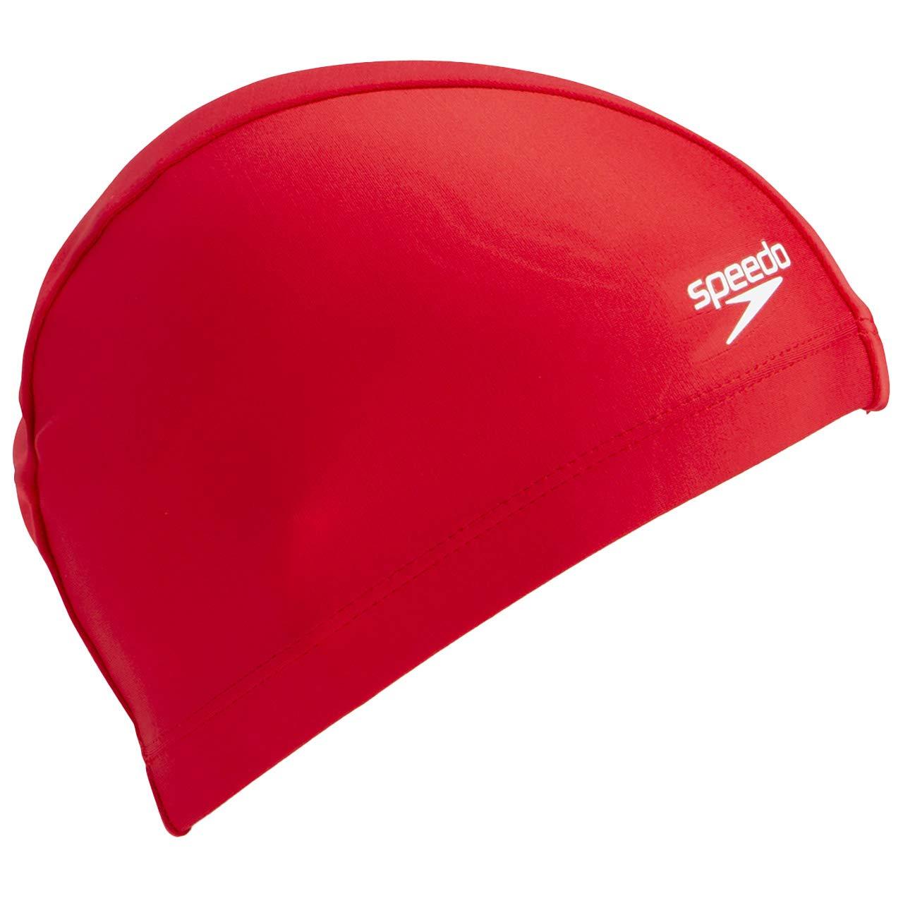 Speedo Swim Cap Tricot Cap Swimming Unisex SE12070 Red FREE
