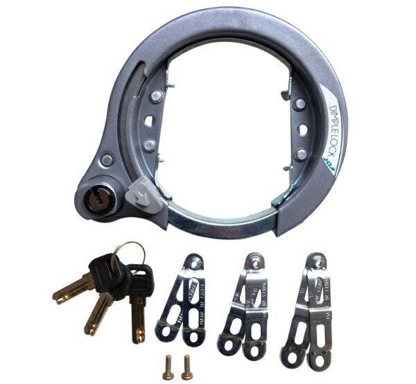 J&C Dimple Ring Lock JC-055CLB SI Silver 94061